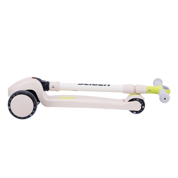 Самокат трехколесный Slider, светящиеся колёса и платформа, руль складной Самокат трехколесный Slider, светящиеся колёса и платформа, руль складной