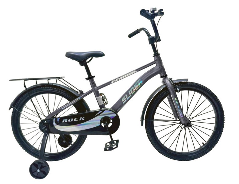 Велосипед двухколесный  Slider Race 20"  с дополнительными колесами