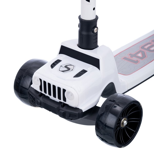 Самокат трехколесный Slider, колеса светящиеся, руль складной