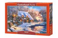 Puzzle-500 "Зимний коттедж"