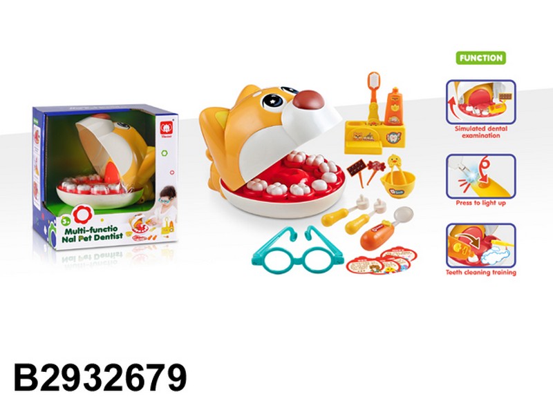 Набор доктора "Стоматолог" световые эффекты, аксессуары Набор доктора "Стоматолог" световые эффекты, аксессуары