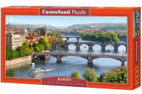 Puzzle-4000 "Река Влтава. Прага"