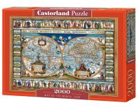 Puzzle-2000 "Средневековая карта мира"