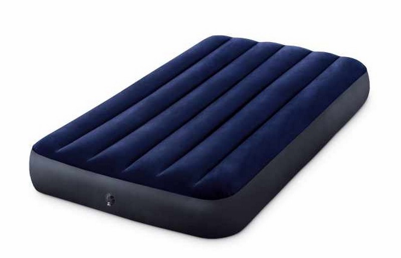 Матрас надувной CLASSIC DOWNY AIRBED FIBER-TECH 99x191x25 см INTEX.(в коробке)