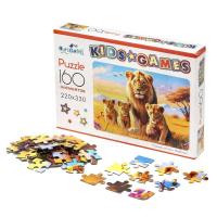 Kids Games. Пазл. 160 Эл. Львы.