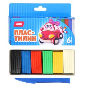 Пластилин Детский 6 цветов