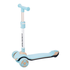 Самокат трехколесный Slider, колеса светящиеся, руль складной