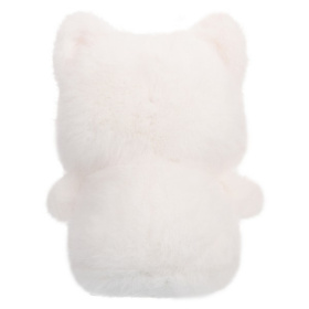 Собака белая, 16 см