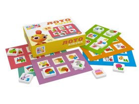 Лото дорожное «Цветняшки. Азбука»