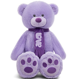 Медведь Филипп В140 сиреневый (МФП/80/253-3)