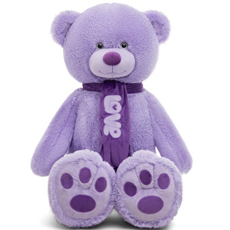 Медведь Филипп В140 сиреневый (МФП/80/253-3)