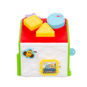 Игровой центр Elefantino "Музыкальный домик", забавные звуки, голоса животных, колыбельные, сортер