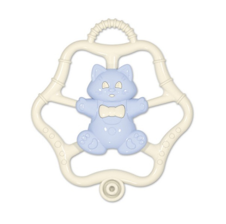 Погремушка-прорезыватель "Солнечные зверята". Коллекция «Зефир»