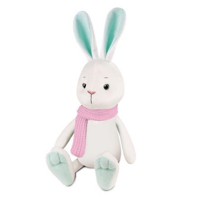 Мягкая Игрушка Maxitoys Luxury, Кролик Тони в Шарфе, 25 см