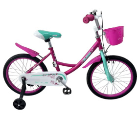 Велосипед 2-х колесный "Slider Style 18" с дополнительными колёсами