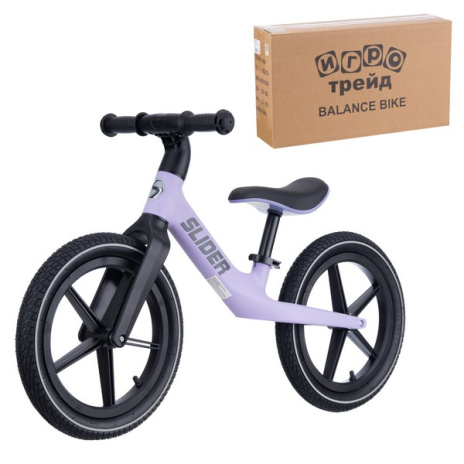 Беговел Slider, надувные колеса 14 дюймов, цвет: фиолетовый Беговел Slider, надувные колеса 14 дюймов, цвет: фиолетовый