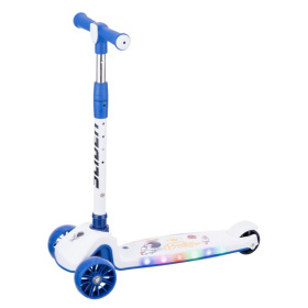 Самокат трехколесный Slider, колеса светящиеся, руль складной