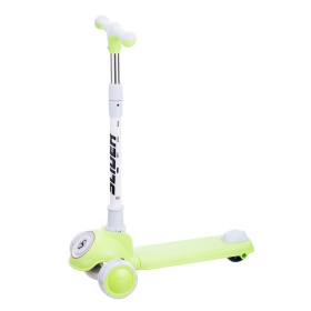 Самокат трехколесный Slider, колеса светящиеся, руль складной