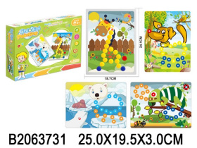 Мозаика, размер картинки 19*24 см
