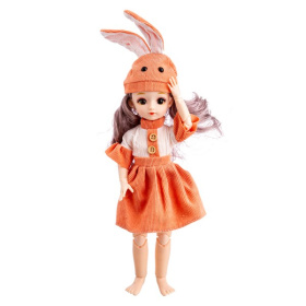 Кукла 33 см с аксессуарами, ручки и ножки шарнирные