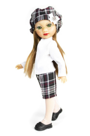 Кукла Мишель на учёбе. КНОПА. 36 см