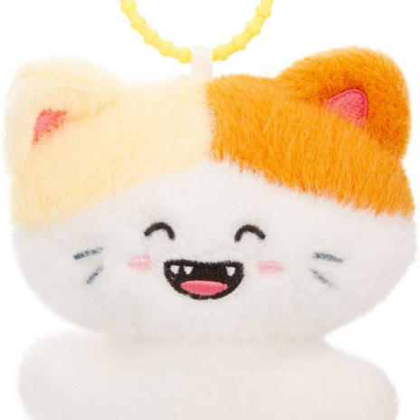 Котик бело-рыжий, 12 см