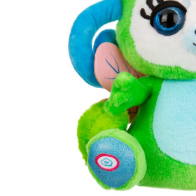 Монстрик Girl's club "Буффи", 26 см, весёлые песенки и фразы про монстриков, регулировка громкости