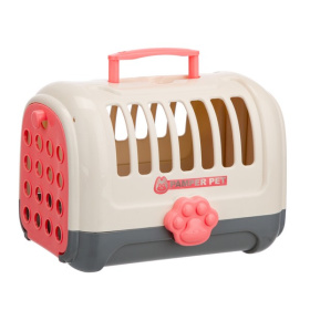 Набор "Ветеринарная клиника" Girl's club, зайчик мягкий, аксессуары, наклейки, переноска