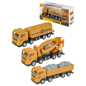 Машинка инерционная "Спецтехника", металл, 3 вида микс, в кор.