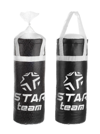 Боксерская груша "STAR TEAM" в сетке Боксерская груша "STAR TEAM" в сетке