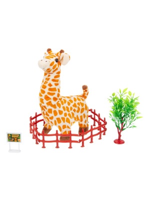 Мягкая игрушка  "Жираф", функциональная
