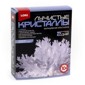 Лучистые кристаллы "Белый кристалл"