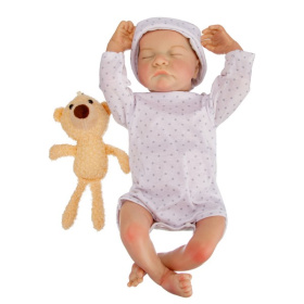 Пупс 45 см Girls Club "Любимый малыш", виниловый, с аксессуарами