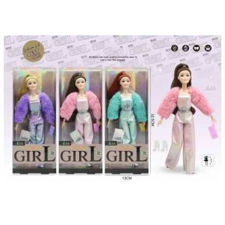 Кукла в наборе с аксессуарами, 3 вида в ассортименте Кукла в наборе с аксессуарами, 3 вида в ассортименте
