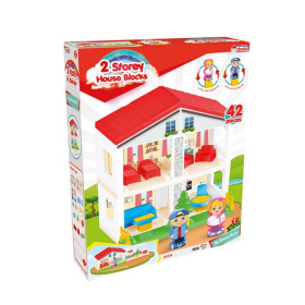 Конструктор "Любимый дом 2эт., с фигурками"
