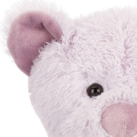 Мишка лавандовый с бантиком, 19 см