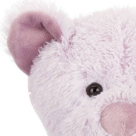 Мишка лавандовый с бантиком, 19 см