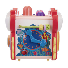 Развивающий игровой центр "Крабик" "Elefantino", пианино, пищалка, часики, игра с молоточком,рыбалка