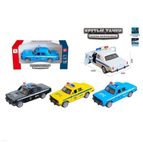 Машинка "Полиция" инерционная, в ассортименте
