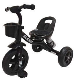 Велосипед трехколесный Slider колеса EVA 10 и 8", корзинка, бутылочка