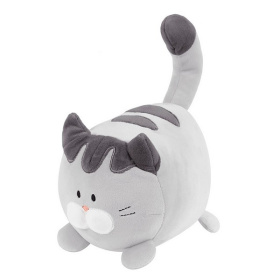 Мягкая Игрушка Maxitoys, Серый Кот, 16 см