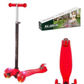 Самокат четырехколесный, колеса PU со светом