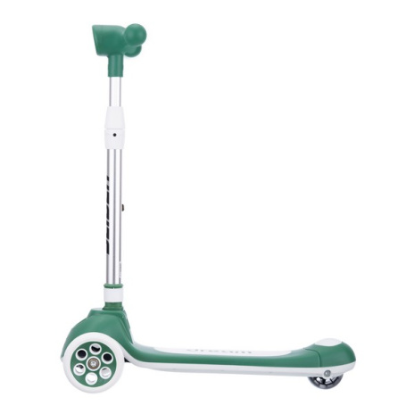 Самокат трехколесный Slider, светящиеся колёса и платформа, руль складной с фонариком