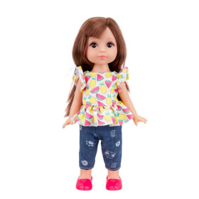 Набор "Модница" Girl`s Club" в комплекте: кукла 30 см, трюмо со звуком и светом, блестящая упаковка