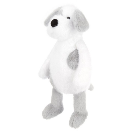 Собака бело-серая, 35 см