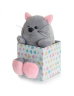 Игрушка мягкая "Кот Марсель" серый