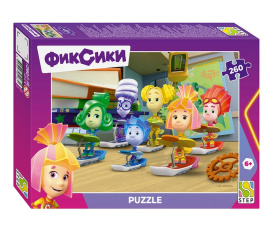 Пазл 260 "Фиксики. Новый сезон" (Аэроплан)