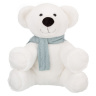 Полярный мишка в шарфике, 36 см