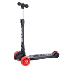 Самокат трехколесный Slider, колеса светящиеся, руль складной Самокат трехколесный Slider, колеса светящиеся, руль складной