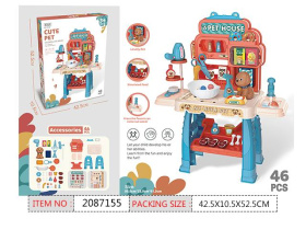 Набор "Зоосалон" 46 деталей Набор "Зоосалон" 46 деталей